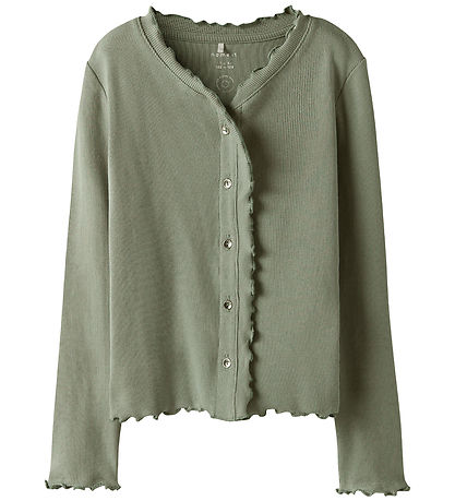 Name It Bluse - Rib - NkfBacdo - Shadow