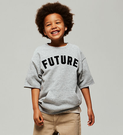 Name It Sweatshirt - NkmBobby - Grey Melange