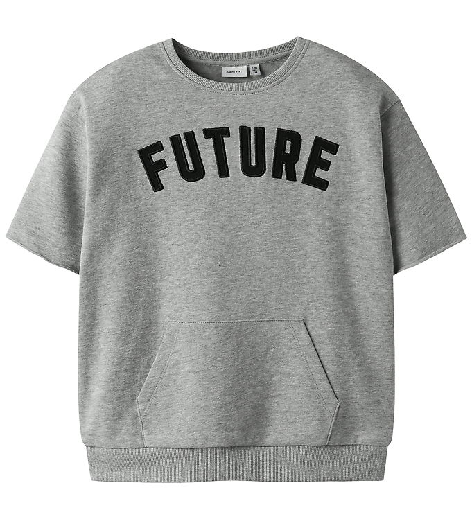 Name It Sweatshirt - NkmBobby - Grey Melange