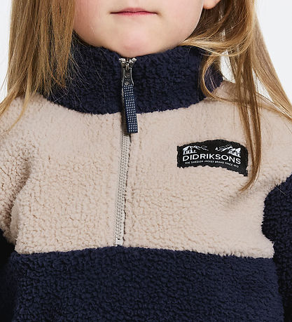 Didriksons Fleecetrøje - Gosig - Navy