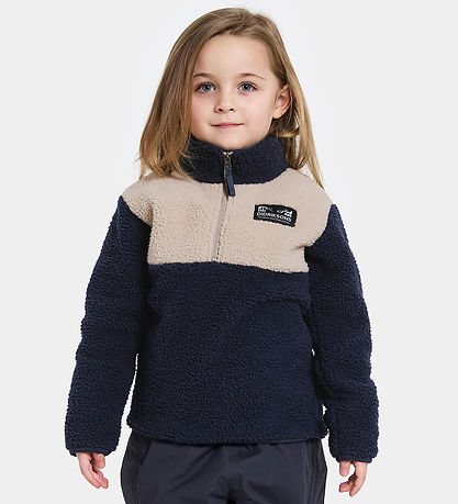 Didriksons Fleecetrøje - Gosig - Navy