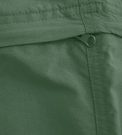 Color Kids Skalbukser m. Zip Off - Cilantro