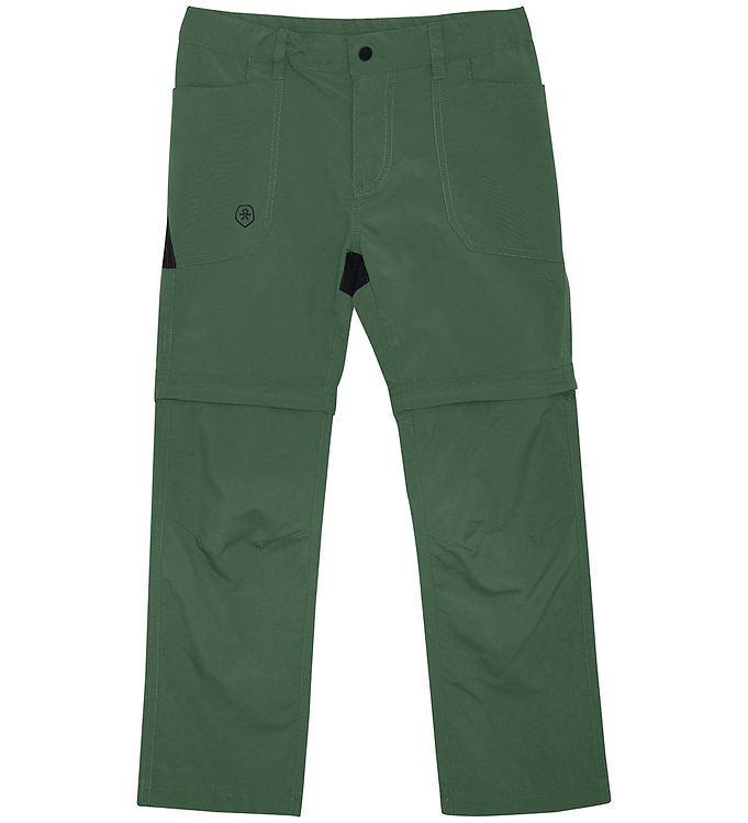 Color Kids Børne Outdoorbukser m. BIONIC-FINISH ® ECO coating - Cilantro - 110