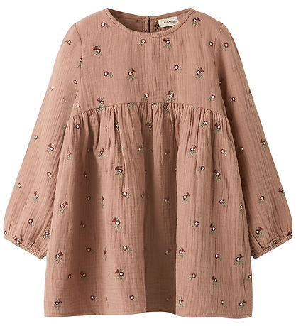 Lil' Atelier Kjole - Musselin - NmfTamina - Roebuck