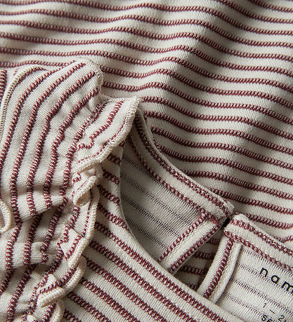 Name It Kjole - NbfBripa - Oxblood Red