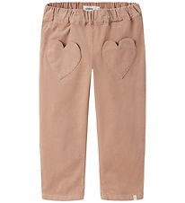 Lil' Atelier Byxor - Loose - NmfSomba - Rådjur