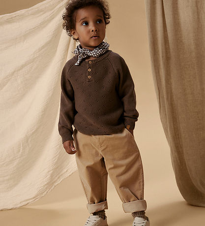 Lil Atelier Bukser - Loose - NmmSomba - Irish Cream