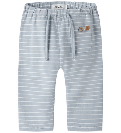 Lil Atelier Bukser - Loose - NbmBaja - Zen Blue