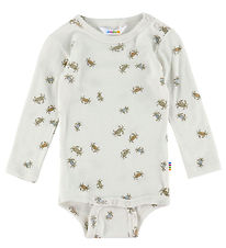 Joha Bodysuit l/s - Wool/Silk - Off White