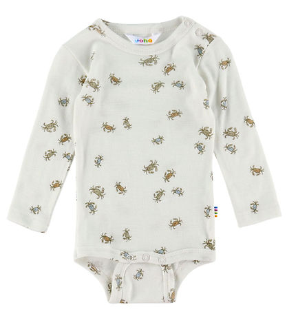Joha Bodysuit l/s - Wool/Silk - Off White