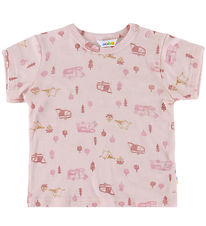 Joha T-shirt - Uld - Lyserød