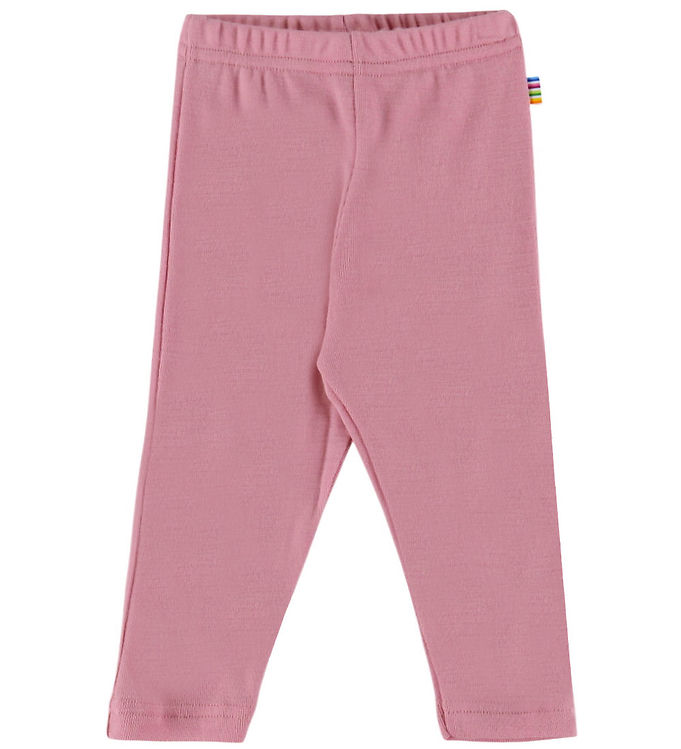 Joha Uldleggings Pink Med Elastik i Taljen - Str. 60cm (56/62cm)