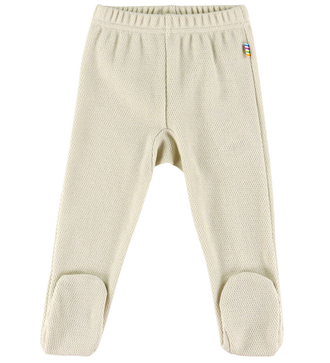 Joha Leggings m. Fødder - Lys Beige