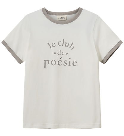 Sofie Schnoor T-shirt - MaggieSY - Snow White m. Grå