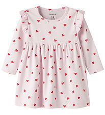 Name It Kjole - NbfbHeart - Cradle Pink
