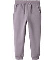 Name It Sweatpants - NmnSeli - Noos - Lavender Gray