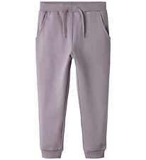 Name It Sweatpants - NmnSeli - Noos - Lavender Gray