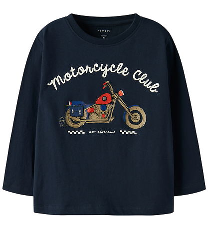 Name It Bluse - NmmBill - Navy Blazer