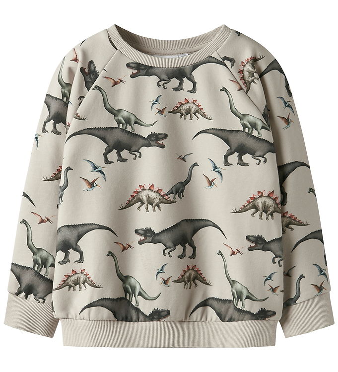 Name It Sweatshirt - NmmBertil - Pumice Stone billede