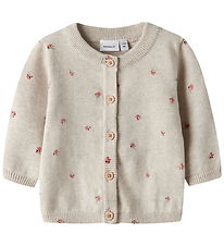 Name It Cardigan - Prjónað - NbfBeta - Peyote blanda