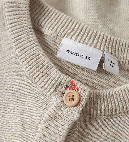 Name It Cardigan - Strik - NbfBeta - Peyote Melange