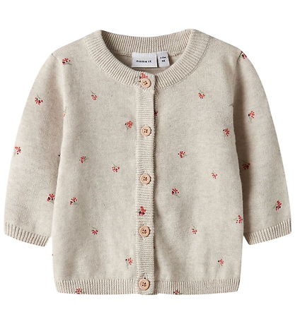 Name It Cardigan - Strik - NbfBeta - Peyote Melange