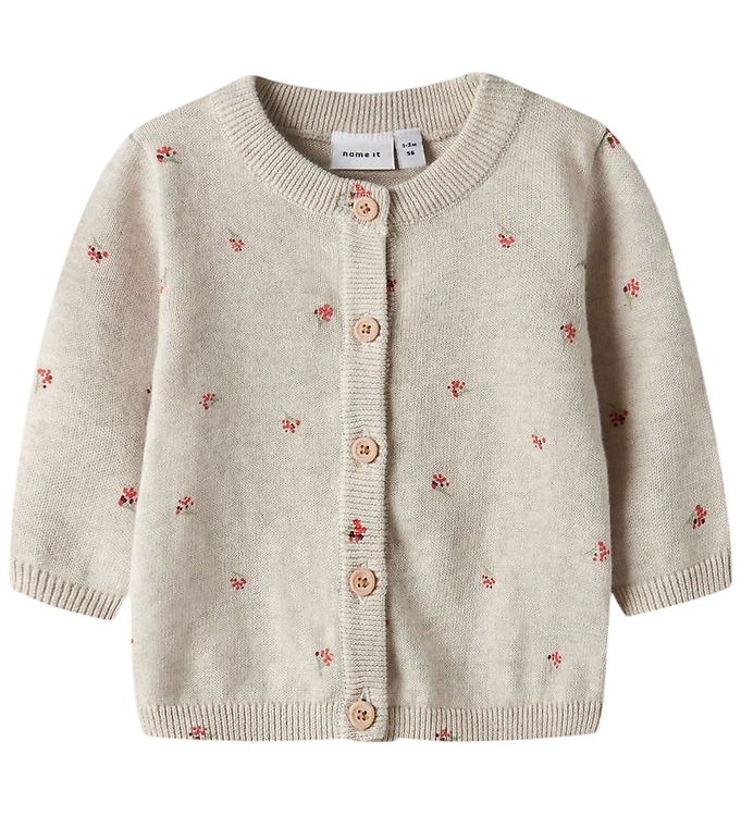 Name It Cardigan - Strik - NbfBeta - Peyote Melange