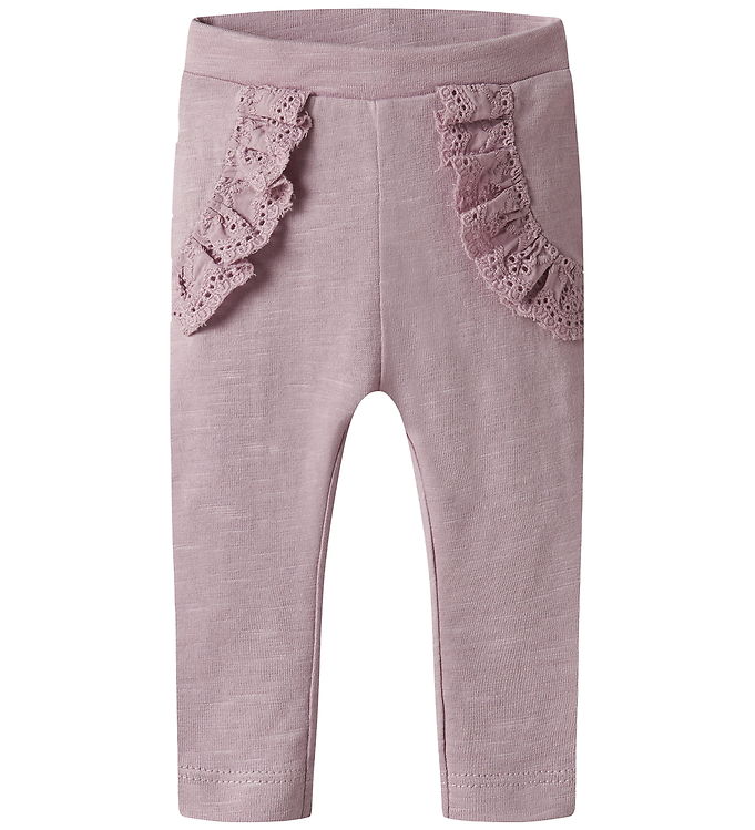 Name It Leggings - Økologisk Bomuld/Modal - NbfBrianne - Dawn Pi