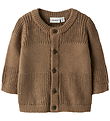 Name It Cardigan - Knitted - NbmBoys - Toasted Coconut