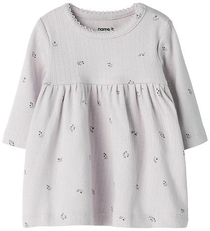 Name It Kjole - NbfBerries - Lilac Marble