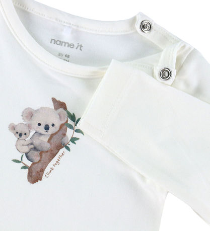 Name It Body l/æ - NbmBastio - Cloud Dancer