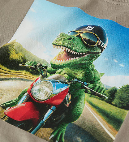 Name It Bluse - NmmVoto - Vintage Khaki/Dino Motorcycle