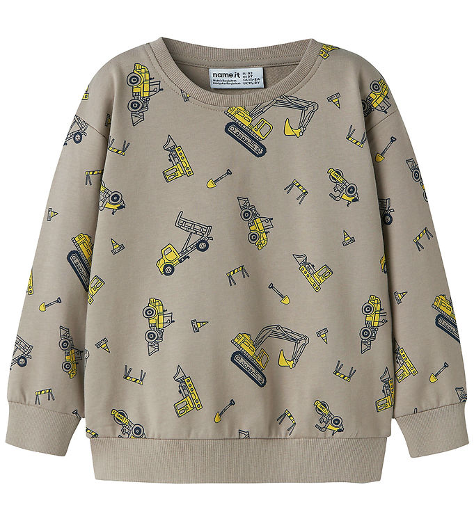 Name It Bluse - NmmVildar - Vintage Khaki/Excavator