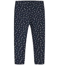 Name It Leggings - NmfVivian - Navy Blazer/Sprinkles