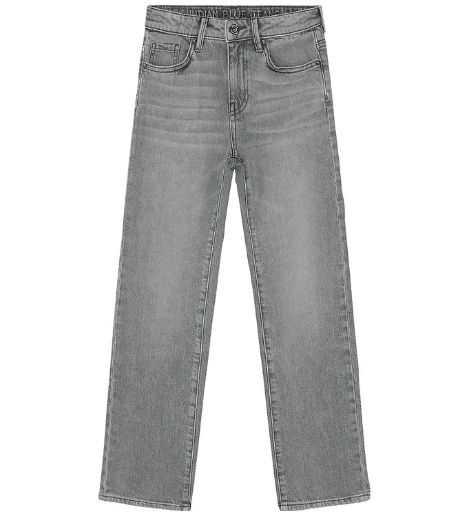 Indian Blue Jeans Jeans - Wide Loose Fit - Light Grey Denim
