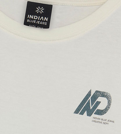 Indian Blue Jeans T-Shirt - Loose Passform - Cloud