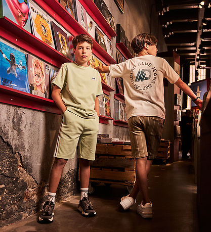 Indian Blue Jeans T-Shirt - Loose Passform - Cloud