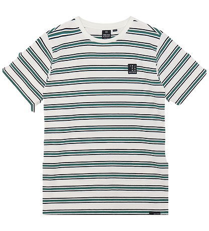 Indian Blue Jeans T-Shirt - Stripe - Cloud