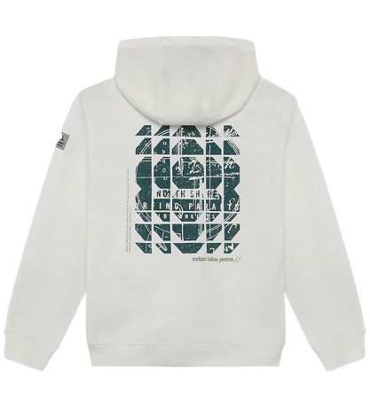 Indian Blue Jeans Hættetrøje - Backprint - Cloud m. Print