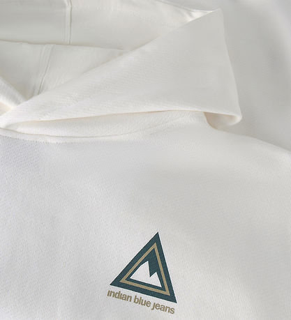 Indian Blue Jeans Hættetrøje - Backprint - Cloud m. Print