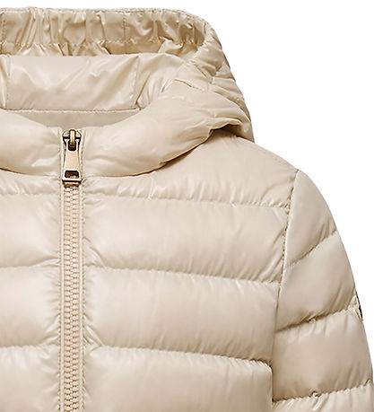 Moncler Dunjakke - Ela - Light Beige
