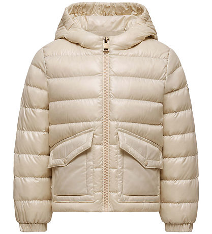 Moncler Dunjakke - Ela - Light Beige