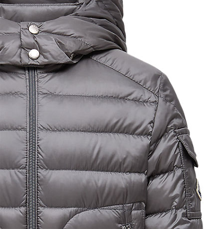 Moncler Dunjakke - Lauros - Charcoal