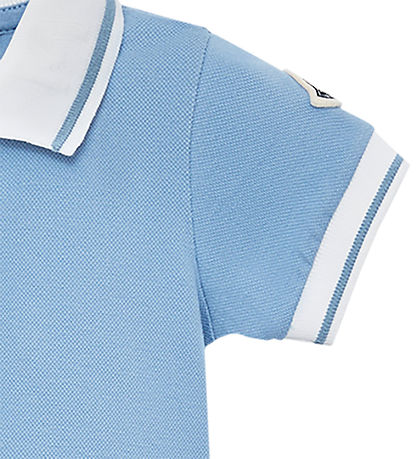 Moncler Polo - Light Blue