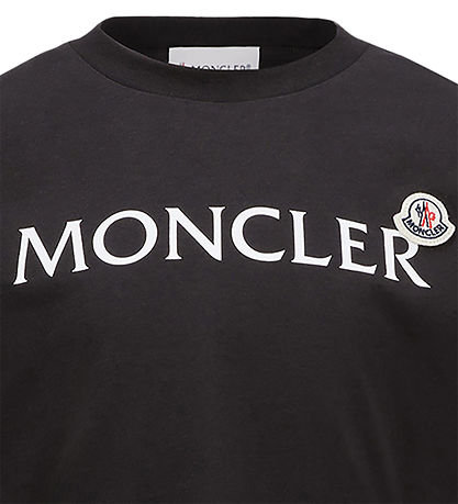 Moncler T-shirt - Sort