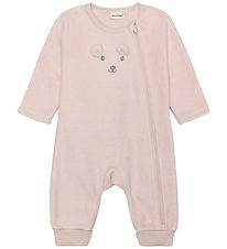 Minymo Pramsuit - Fleece - Peach Whip