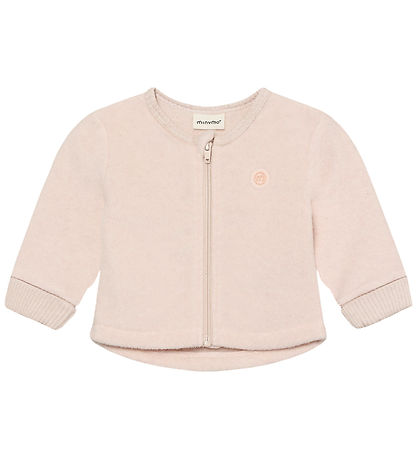 Minymo Fleece Jacket - Peach Whip
