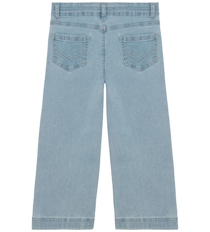 Minymo Jeans - Faded Denim m. Similisten