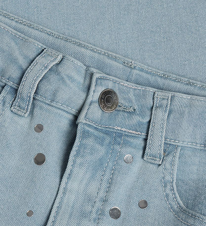 Minymo Jeans - Faded Denim m. Similisten