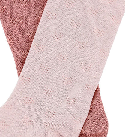 Minymo Tights - 2-Pack - Delicacy